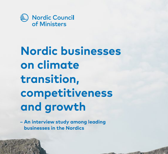 Rapport: Nordisk ledertrøye med mer ambisiøs klimapolitikk
