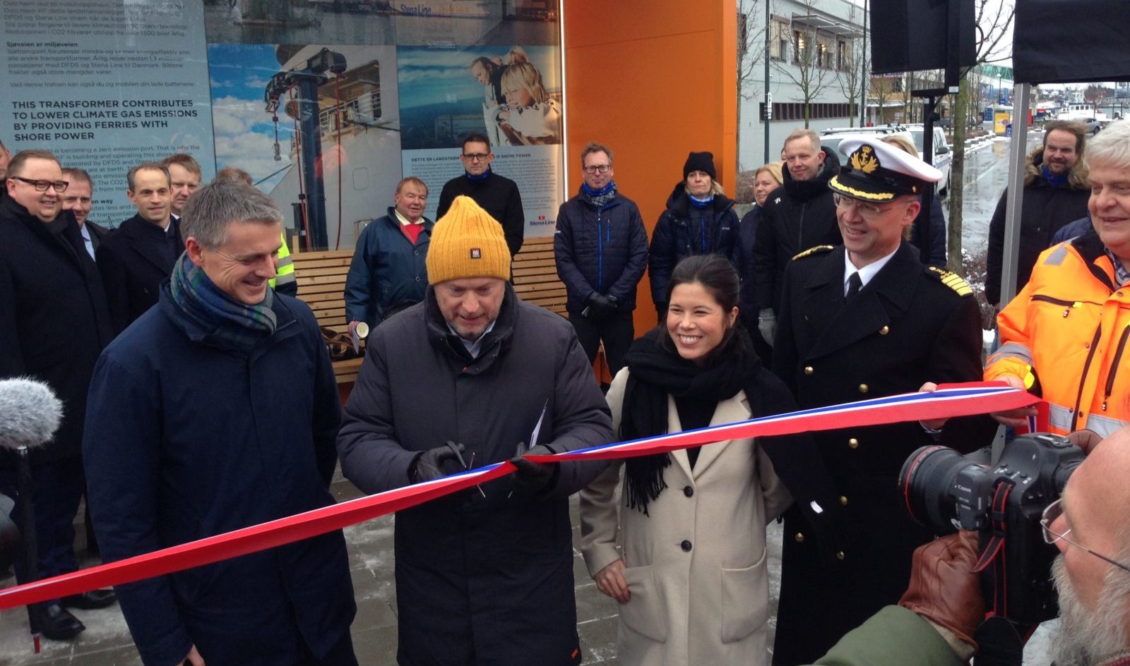 Oslo Havn åpner landstrømanlegg